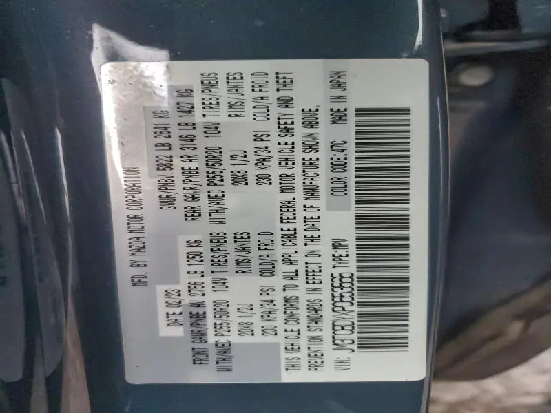 2023 MAZDA CX-9 GRAND TOURING  