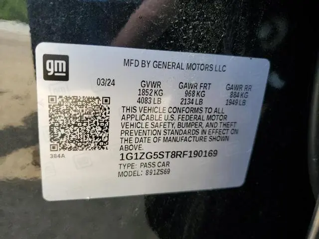 2024 CHEVROLET MALIBU RS  