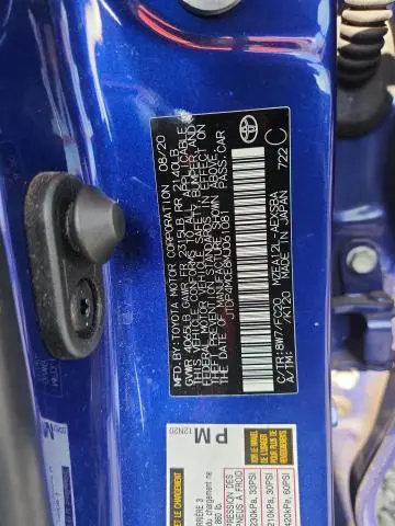 2021 TOYOTA COROLLA SE  