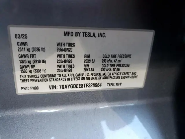 2026 TESLA MODEL Y