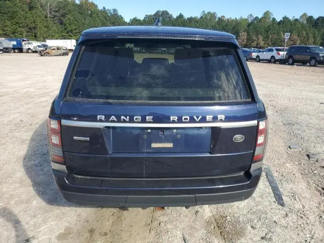 2017 LAND ROVER RANGE ROVER SUPERCHARGED  