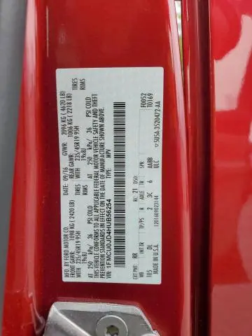 2017 FORD ESCAPE TITANIUM  