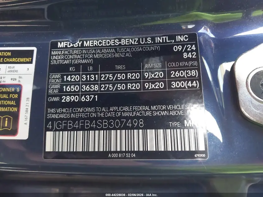 2025 MERCEDES-BENZ GLE 350 4MATIC