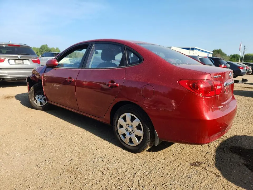 2010 HYUNDAI ELANTRA BLUE  