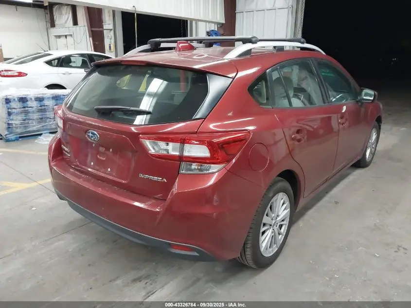 2018 SUBARU IMPREZA 2.0I PREMIUM