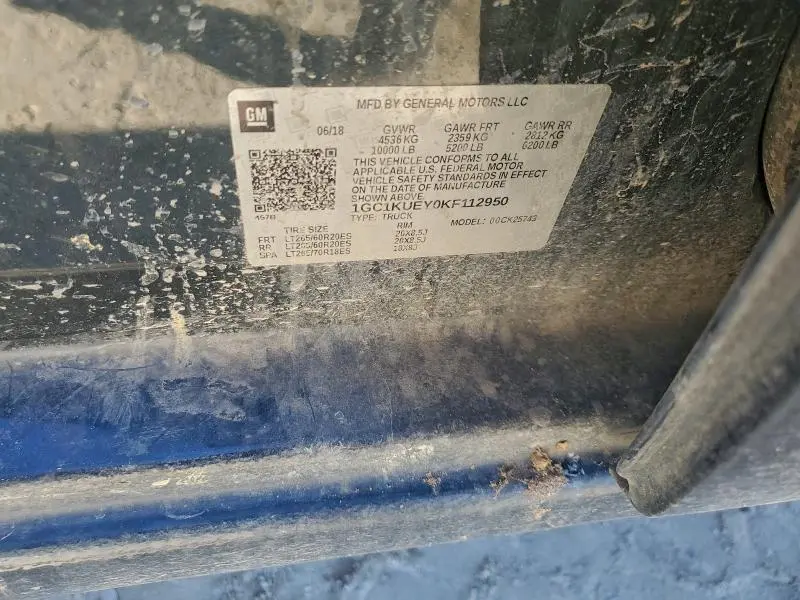 2019 CHEVROLET SILVERADO K2500 HIGH COUNTRY  