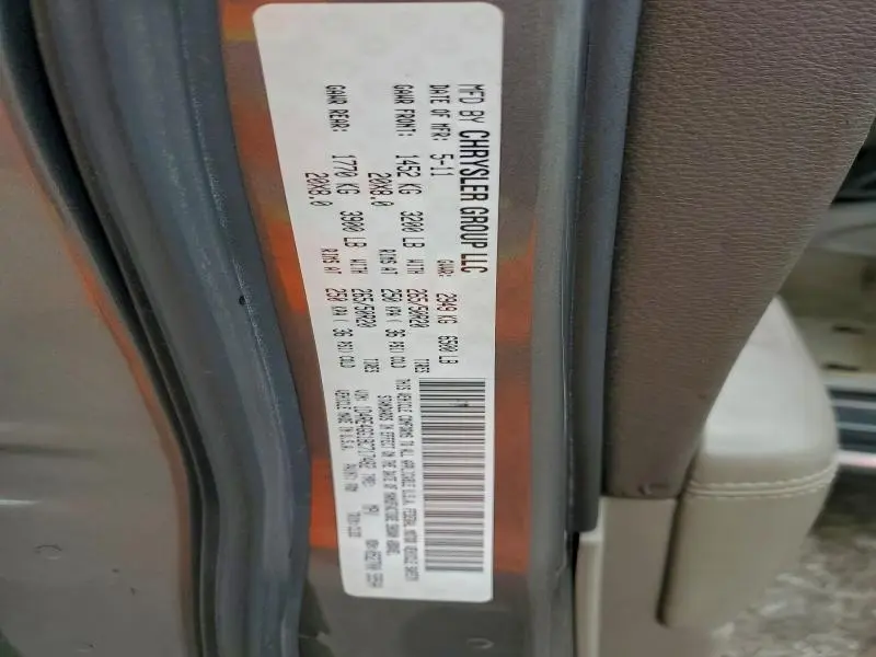 2011 DODGE DURANGO CREW  