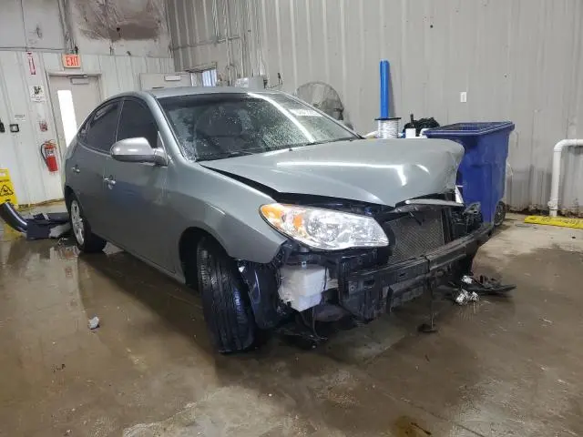 2010 HYUNDAI ELANTRA BLUE  