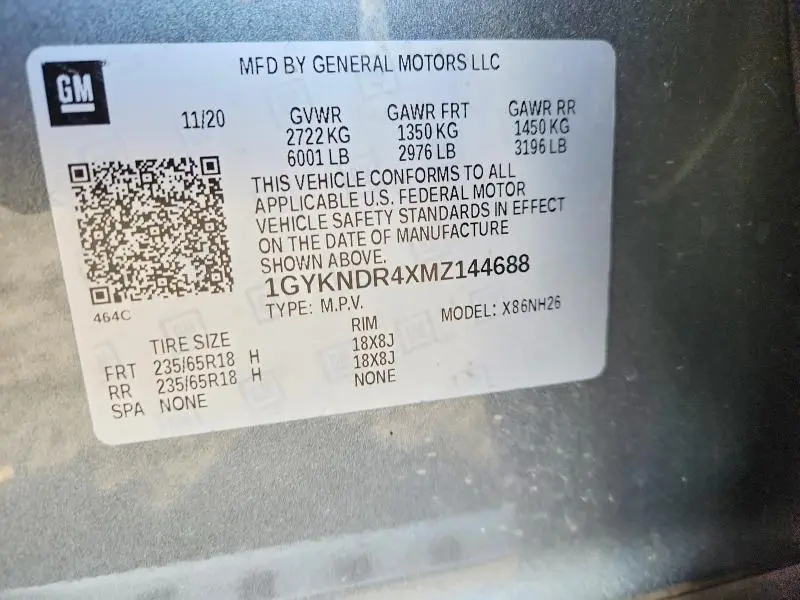 2021 CADILLAC XT5 PREMIUM LUXURY  