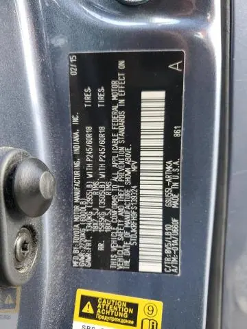 2015 TOYOTA HIGHLANDER XLE  