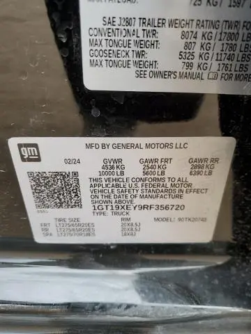 2024 GMC SIERRA K2500 DENALI ULTIMATE  