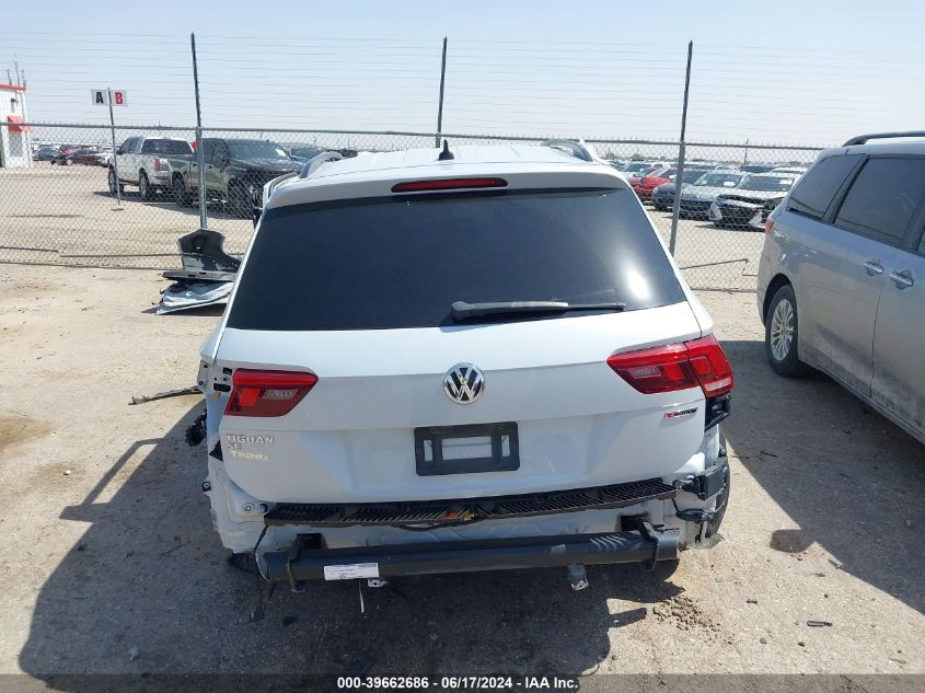 2019 VOLKSWAGEN TIGUAN 2.0T SE/2.0T SEL/2.0T SEL R-LINE/2.0T SEL R-LINE BLACK