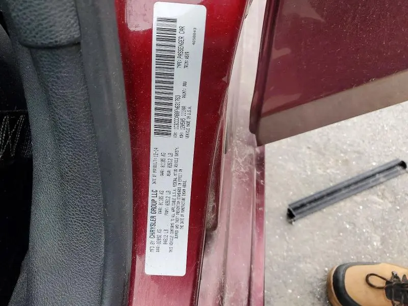 2015 CHRYSLER 200 LIMITED  