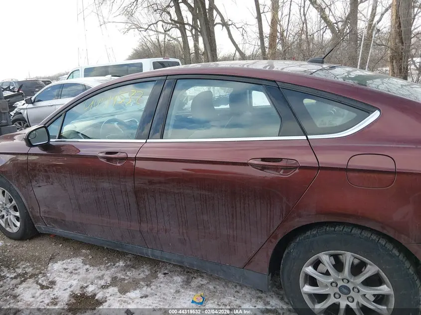 2016 FORD FUSION S