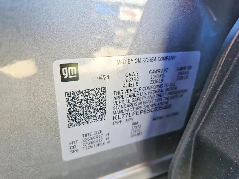 2025 CHEVROLET TRAX LS  