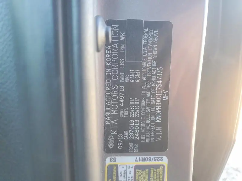 2014 KIA SPORTAGE BASE  