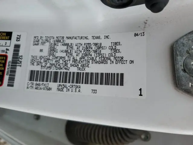 2013 TOYOTA TUNDRA DOUBLE CAB SR5  