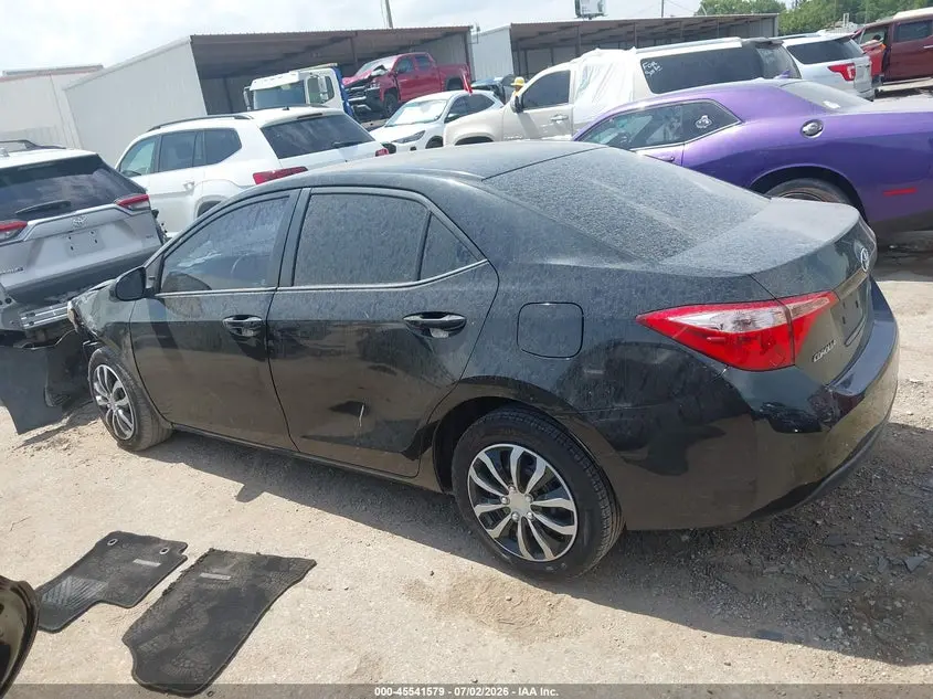 2017 TOYOTA COROLLA LE