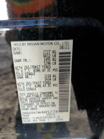 2022 NISSAN FRONTIER S  