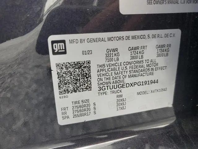 2023 GMC SIERRA K1500 DENALI  