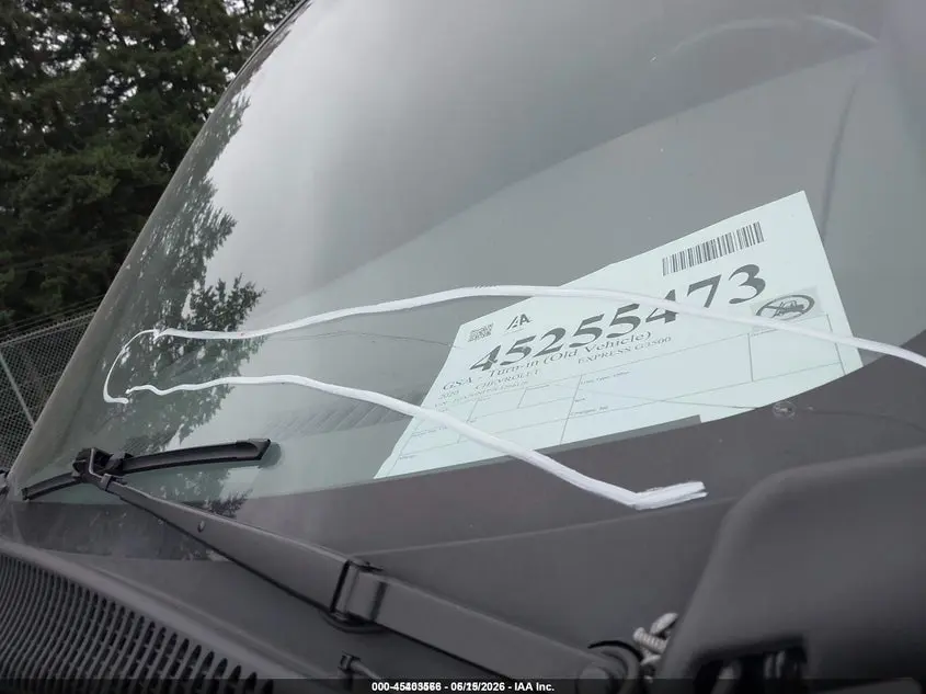 2020 CHEVROLET EXPRESS PASSENGER RWD 3500 EXTENDED WHEELBASE LS