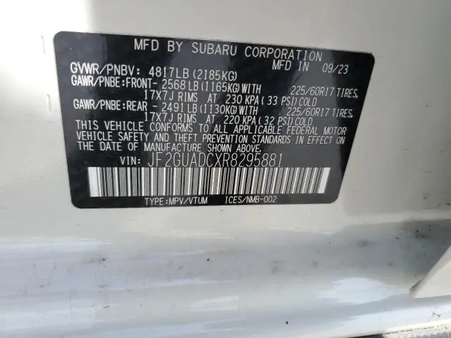 2024 SUBARU CROSSTREK PREMIUM
