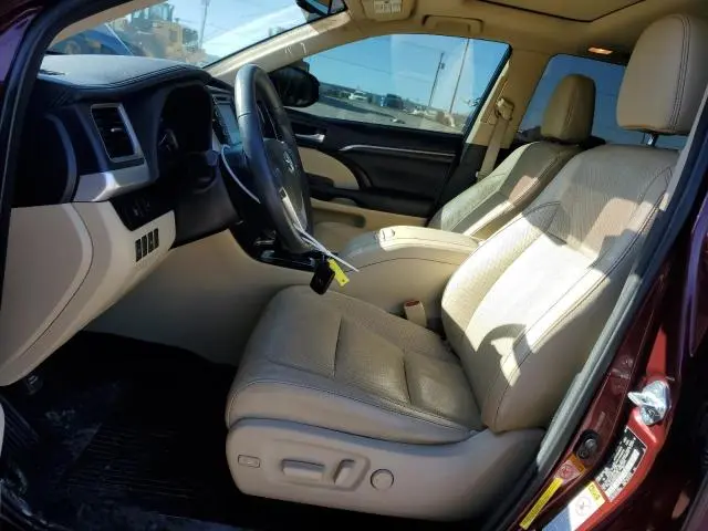 2016 TOYOTA HIGHLANDER LIMITED  