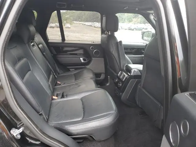 2018 LAND ROVER RANGE ROVER   