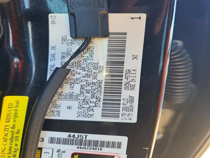 2013 TOYOTA TUNDRA CREWMAX SR5  