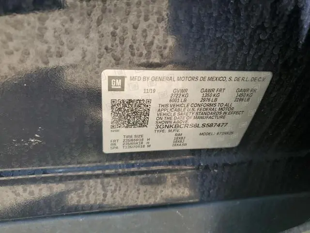 2020 CHEVROLET BLAZER 2LT  