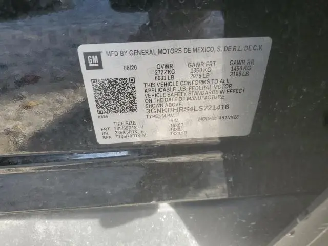 2020 CHEVROLET BLAZER 2LT  