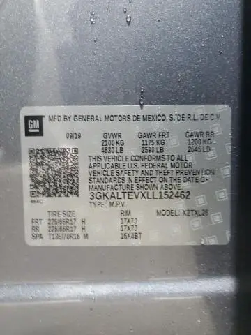 2020 GMC TERRAIN SLE  