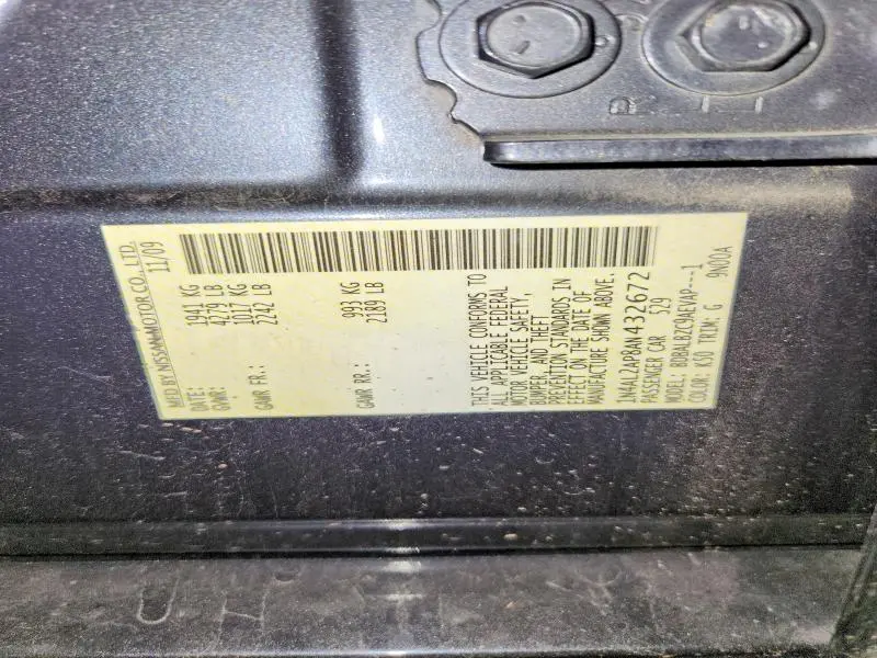 2010 NISSAN ALTIMA 2.5  