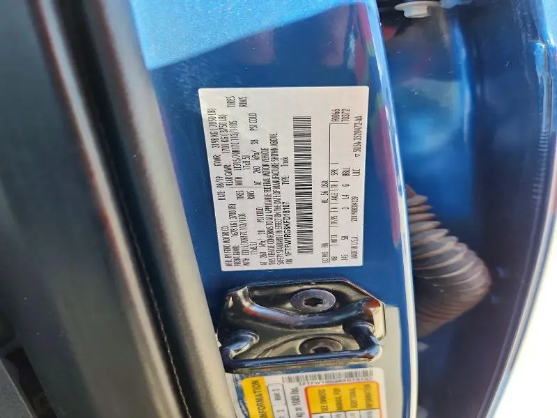 2019 FORD F150 RAPTOR  