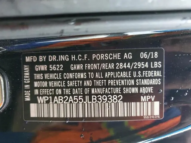 2018 PORSCHE MACAN S  