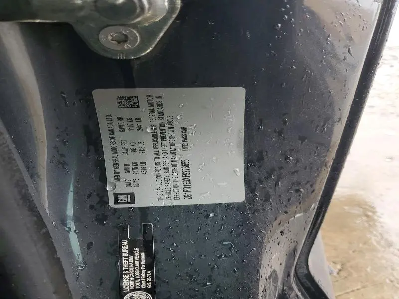 2015 CHEVROLET CAMARO LT  