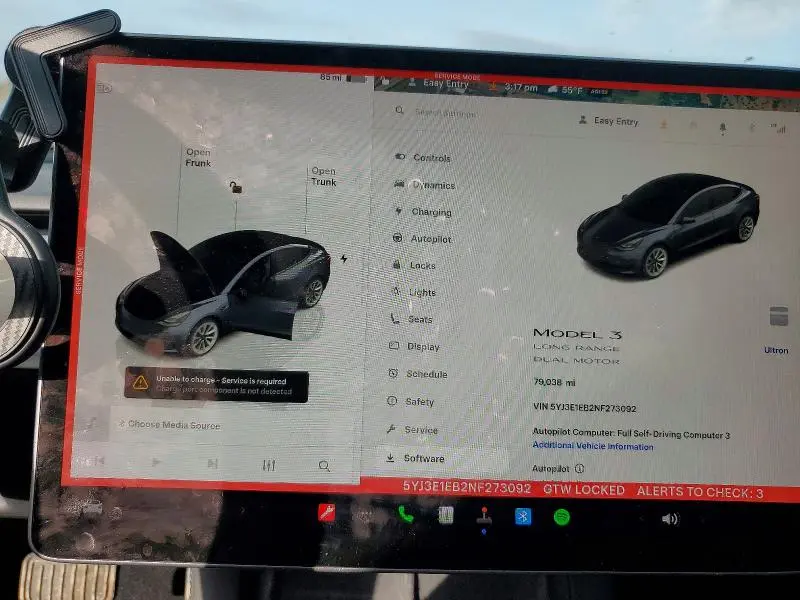 2022 TESLA MODEL 3   