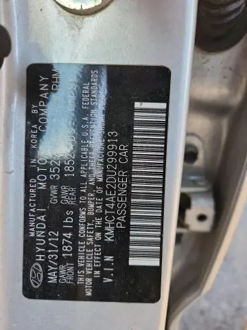 2013 HYUNDAI ACCENT GLS  