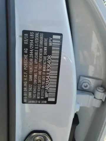 2018 PORSCHE MACAN S
