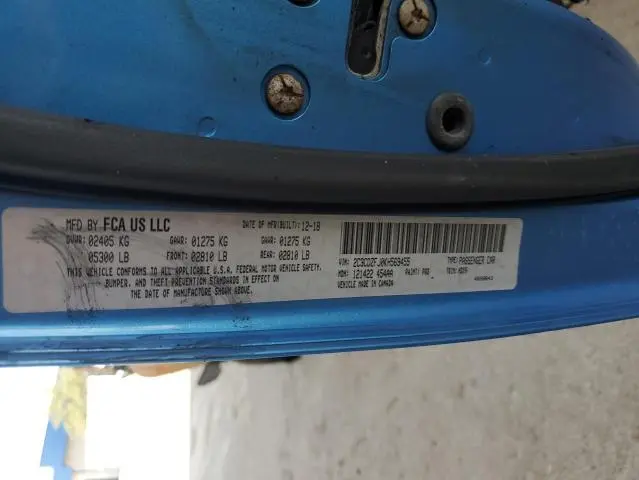 2019 DODGE CHALLENGER R/T SCAT PACK  