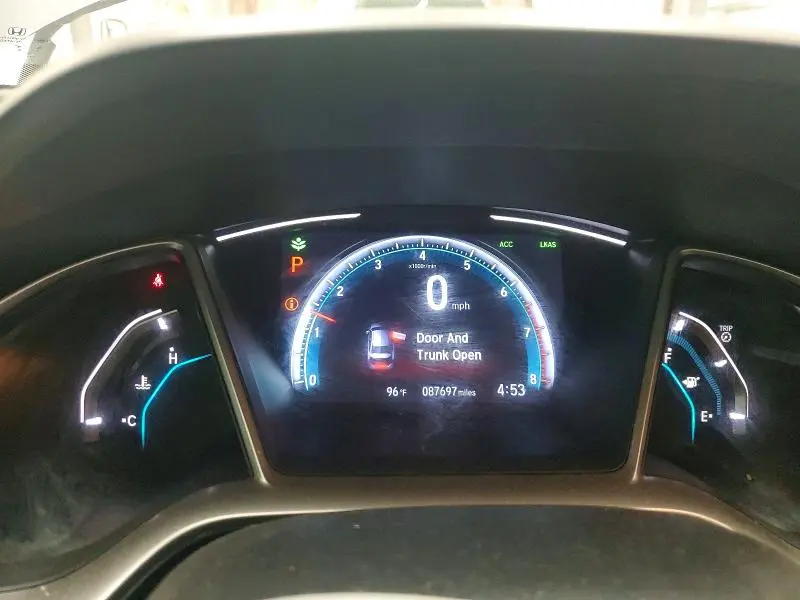 2019 HONDA CIVIC EXL  