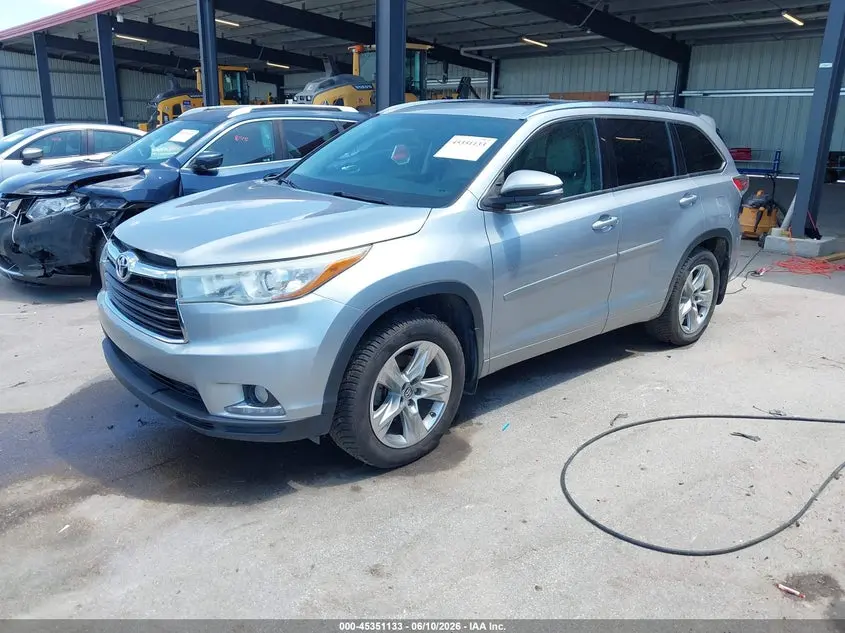 2016 TOYOTA HIGHLANDER LIMITED V6