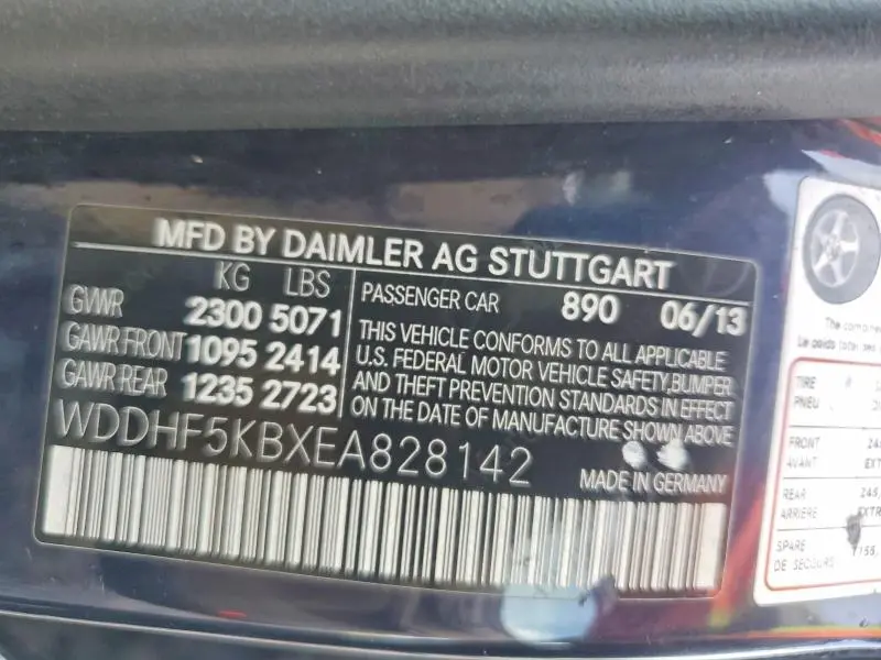 2014 MERCEDES-BENZ E 350  