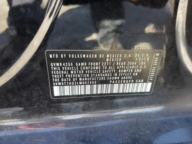 2020 VOLKSWAGEN GTI S  