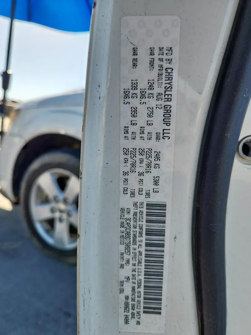 2013 DODGE JOURNEY SE  