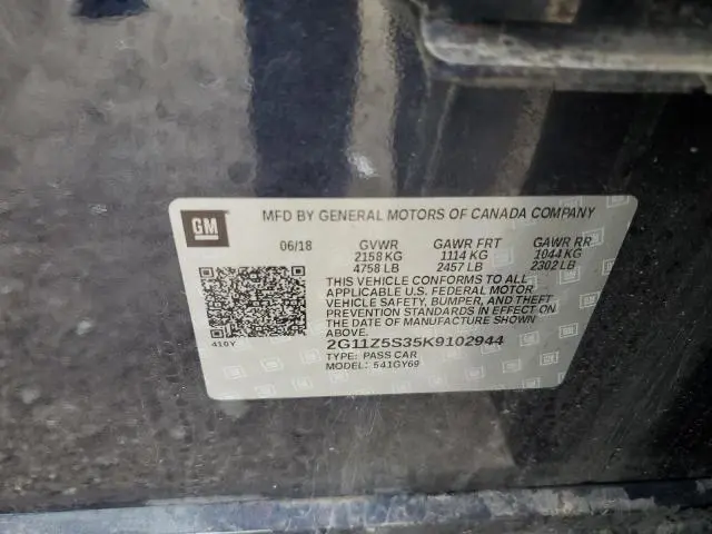 2019 CHEVROLET IMPALA LT  