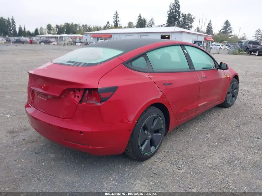 2021 TESLA MODEL 3 STANDARD RANGE PLUS REAR-WHEEL DRIVE