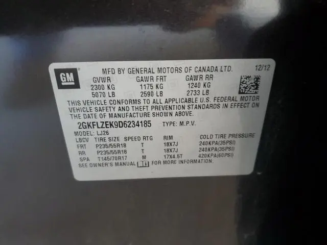 2013 GMC TERRAIN DENALI  