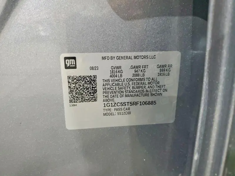 2024 CHEVROLET MALIBU LS  