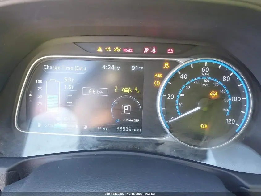 2021 NISSAN LEAF SV PLUS 62 KWH